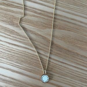 Marc Jacobs medallion pendant necklace